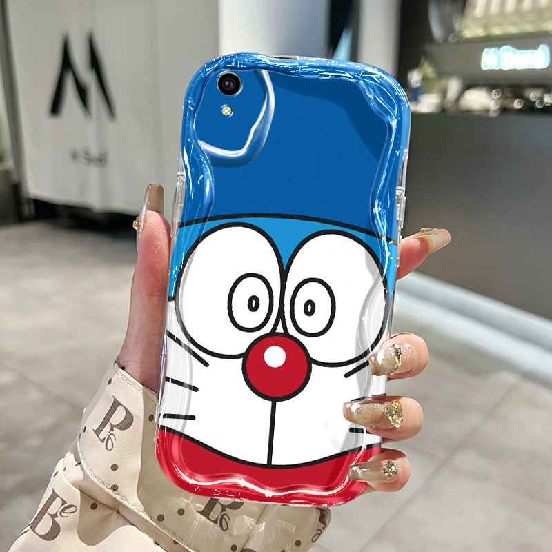 Casing Hp VIVO Y91C Y90 Y1s Case HP pelindung silikon lunak Casing ponsel motif Kesing Doraemon Soft