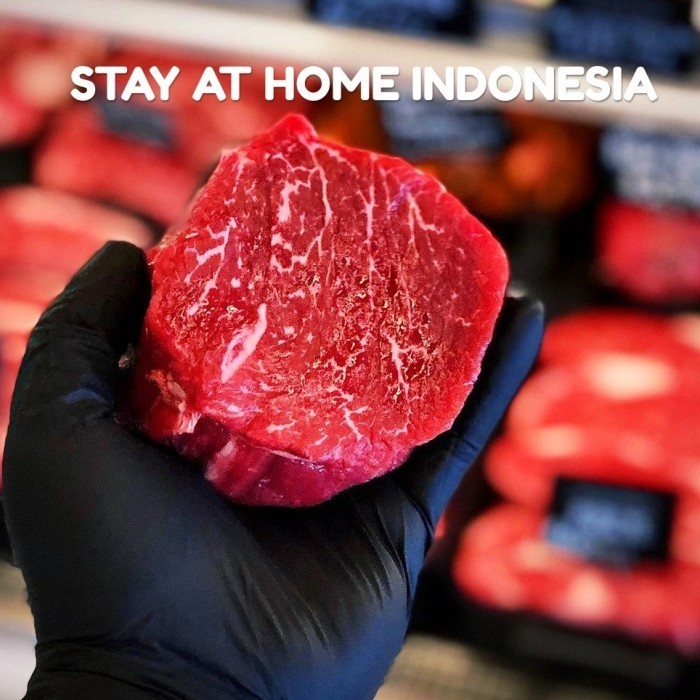 

Ayala - Daging Sapi Segar Beef Steak Tenderloin Import 1Kg
