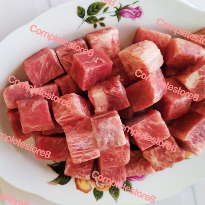 

Ayala - Saikoro Beef Wagyu Cube Steak 3 Cm X 3Cm - 250Gr