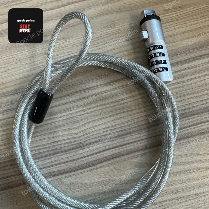 kabel pengaman laptop usb lock