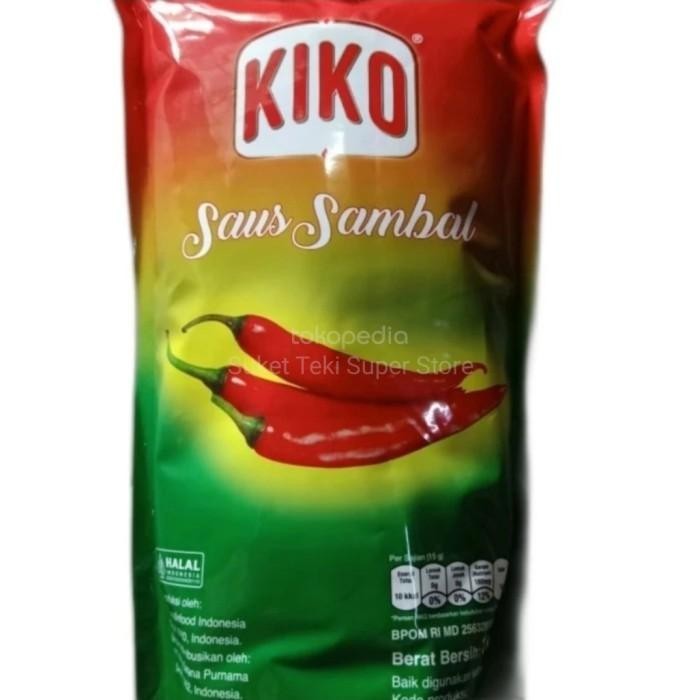 

Kiko Saus Sambail Chili Sauce Value By Delmonte 1Kg Refill Pouch 061