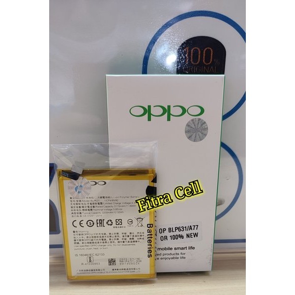 Battery Batre Batrei Baterai Oppo F3 Dan Oppo F5 Blp631 Original
