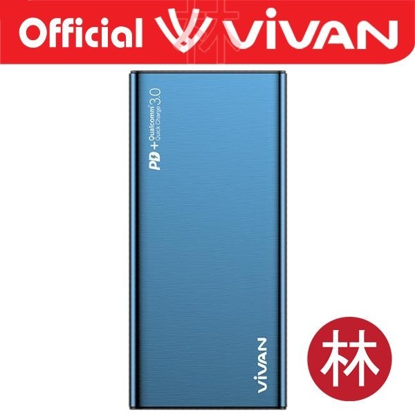 Vivan Vpb-F10S 10000Mah Two Way 18W Quick Charge Powerbank