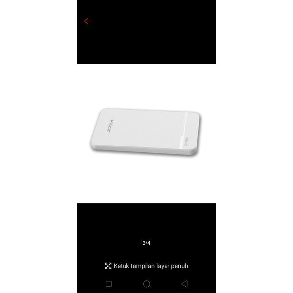 Powerbank Vizz Felo 5000Mah Polymer Slim