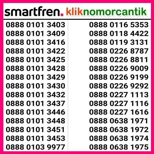 Nomor Cantik Smartfren Kartu Perdana Smartfren.4