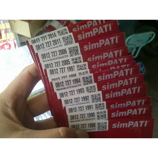 Simpati 11 Digit Tahun Lahir Super 081 2727 19Xx Kartu Perdana Nomor Cantik Telkomsel