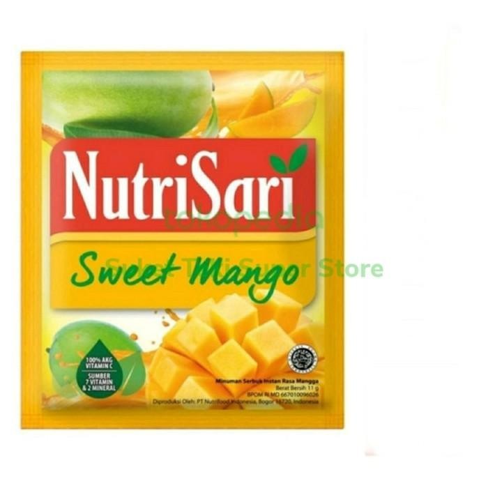 

Nutrisari Sachet Renceng 14Gr X 10 Sweet Orange / Mango / Lychee Tea 018