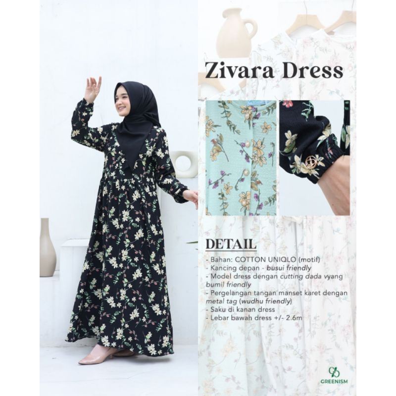 Zivara Dress By Greenism