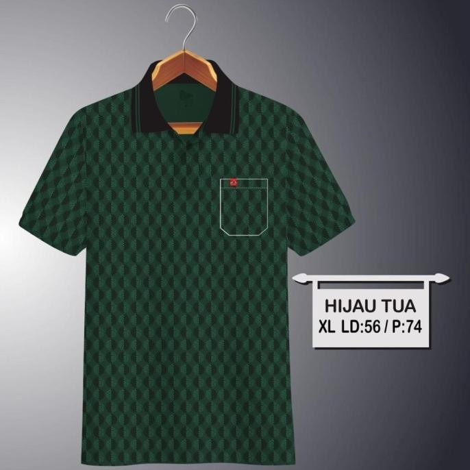 Kaos polo korea saku dewasa motif batik crocodile 05 | kaos kerah pria ssonmimarntu