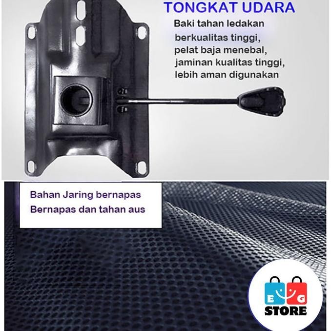 Kursi Kerja Kantor | Kursi Kerja Putar Hidrolik | Kursi Kantor Jaring  Zyanfathur