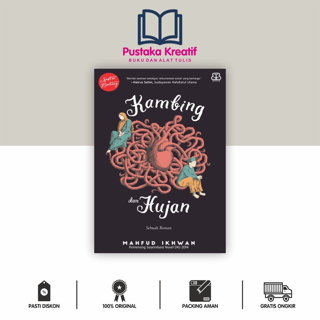 Kambing Dan Hujan (Sebuah Roman)-Mahfud Ikhwan