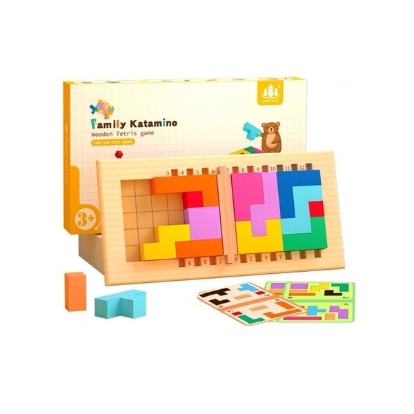 

Family Katamino Board Game Logic Game Mainan Keluarga Tetris