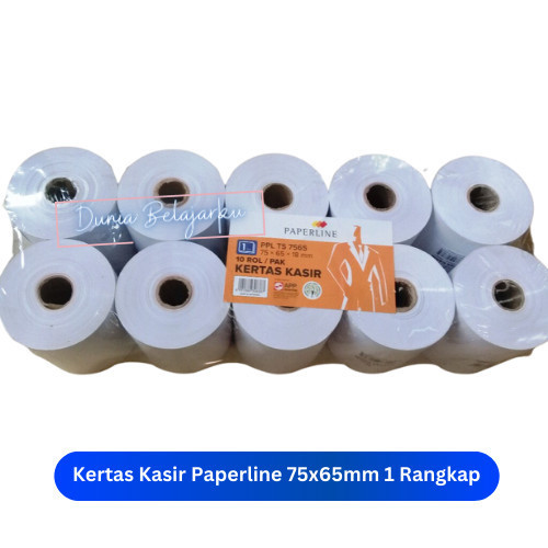 

Kasir / Register Roll / Tellstruk Paper75X65Mm 1 Rangkap