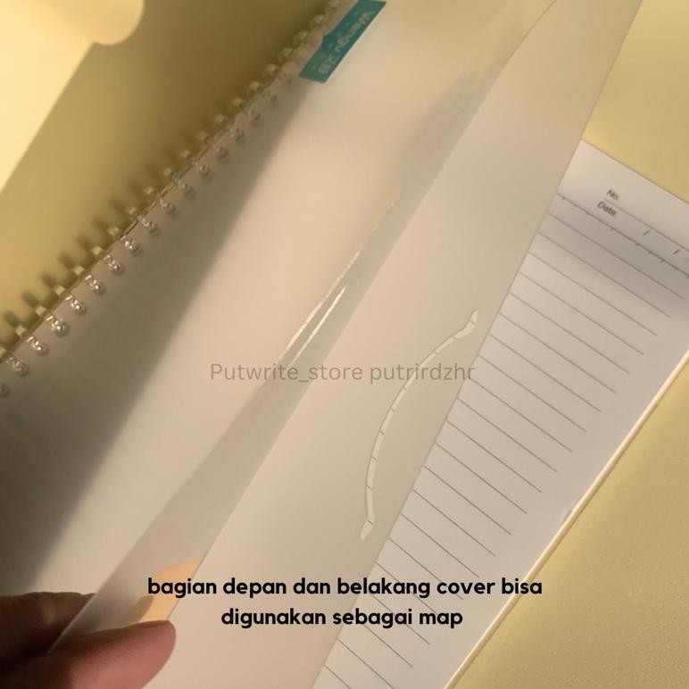 

ty-35 Binder ring A5 B5 dilipat 360 minimalist free kertas Sale