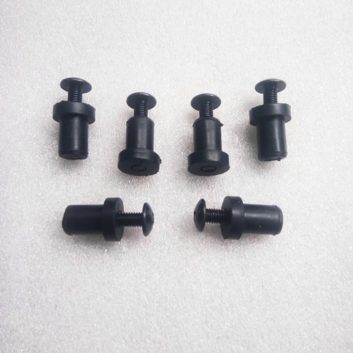 Ready Wellnut Mur Karet Tebal Baut Body Visor Nmax Aerox Lexi Xmax Ninja Cbr