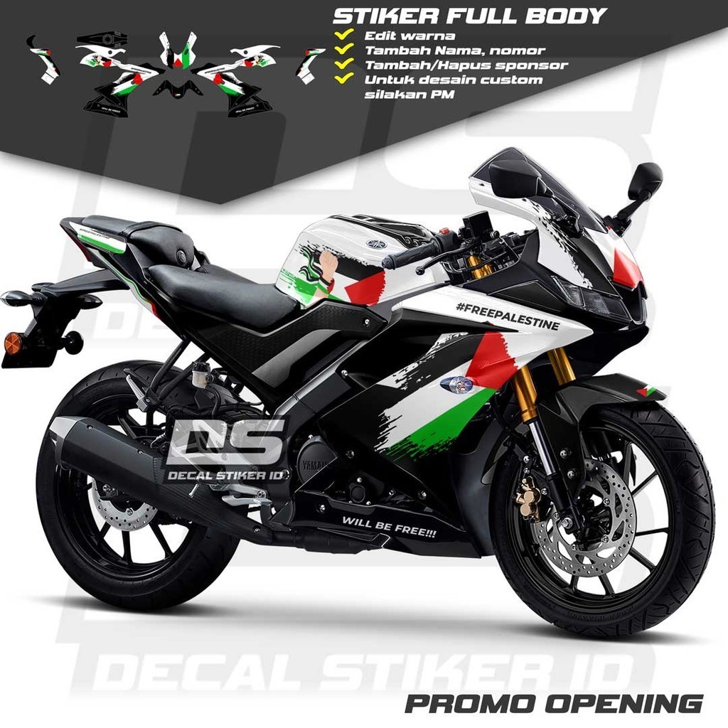Decal R15 V3 Full Body Keren Stiker R15 V3 Full Body Keren Striping R15 V3 Terbaru Decal R15 V3 Full