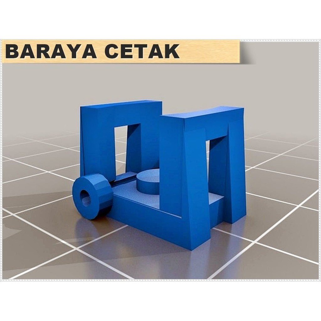 Mount Shock flex kit WPL D12 C24 C14 c44 3D Print Aksesoris RC Cetak