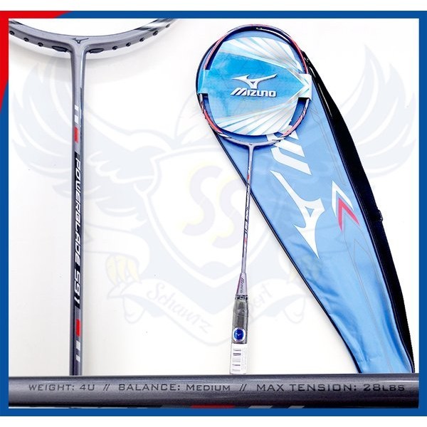 RAKET BADMINTON BULUTANGKIS MIZUNO POWERBLADE 591 ORIGINAL JAPAN