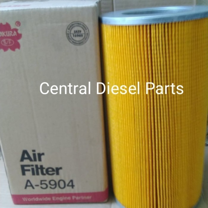 Filter Udara Toyota Hiace Diesel 2.5 17801-30050 A-5904 A5904 Sakura
