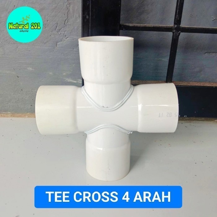 Produk Terbaru Sambungan Pipa 4 Arah 21/2" Inchi Cross 4 Way 2.5 Inchi