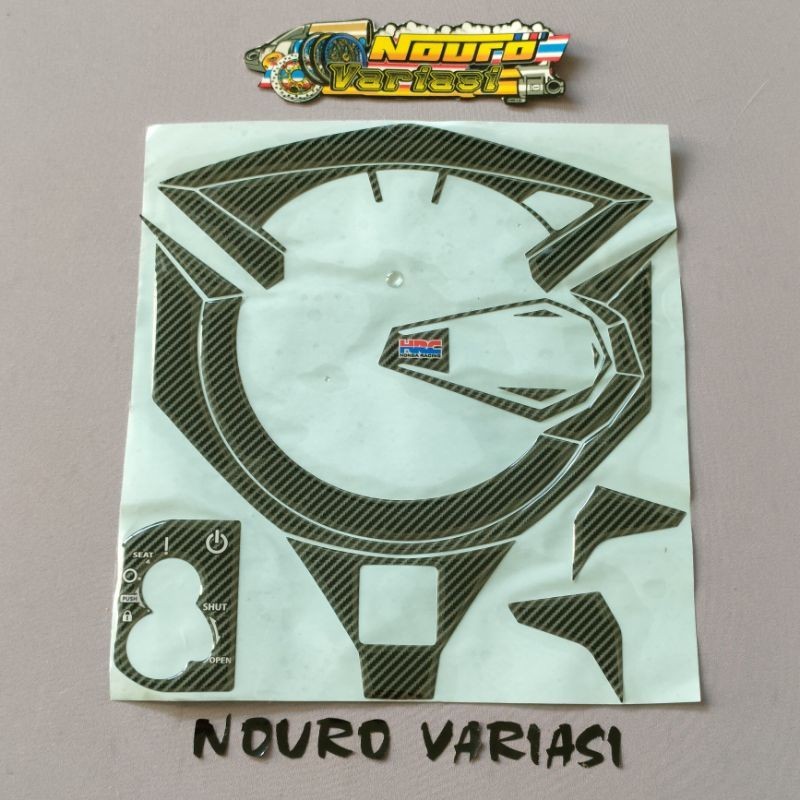 Emblem Spidometer Beat deluxe 2020 - 2024 timbul berkualitas