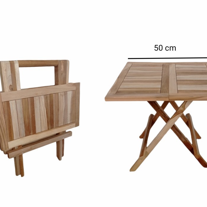 Meja Lipat Kotak Full Portable