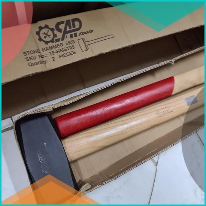palu bogem batu 5000g stone hammer 5kg 19F3B2024 tools n parts