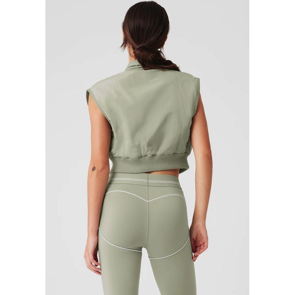 Alo Jacket Wanita In Motion Vest Ori Suzhimart