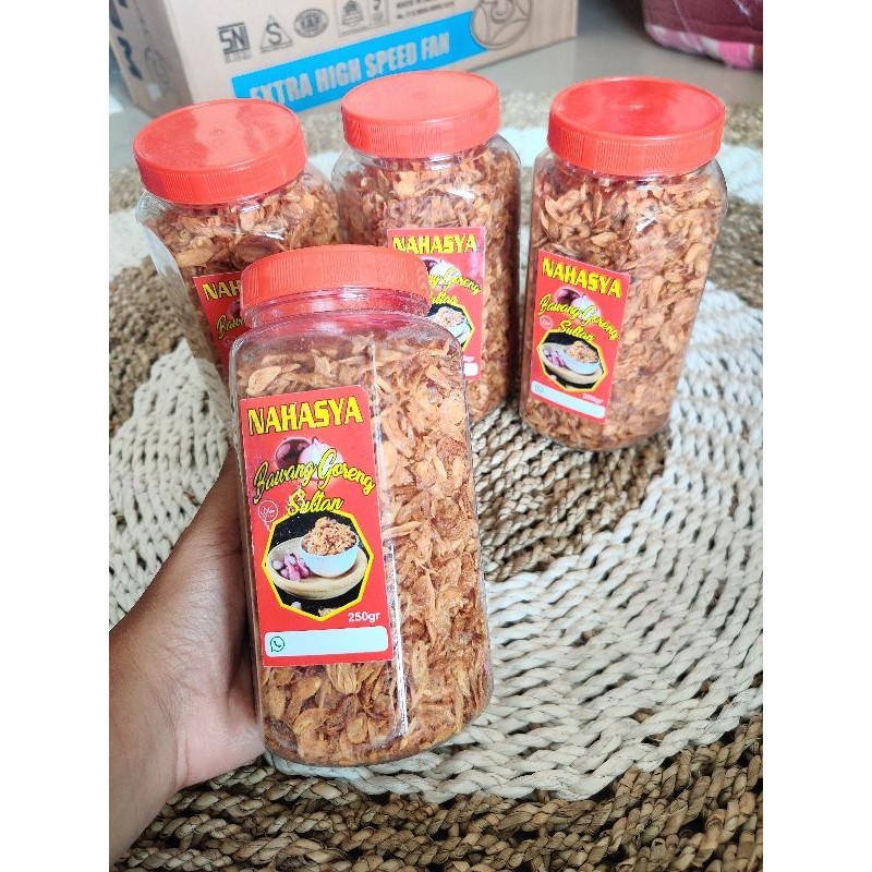 

BAWANG MERAH GORENG NAHASYA SULTAN 250GR