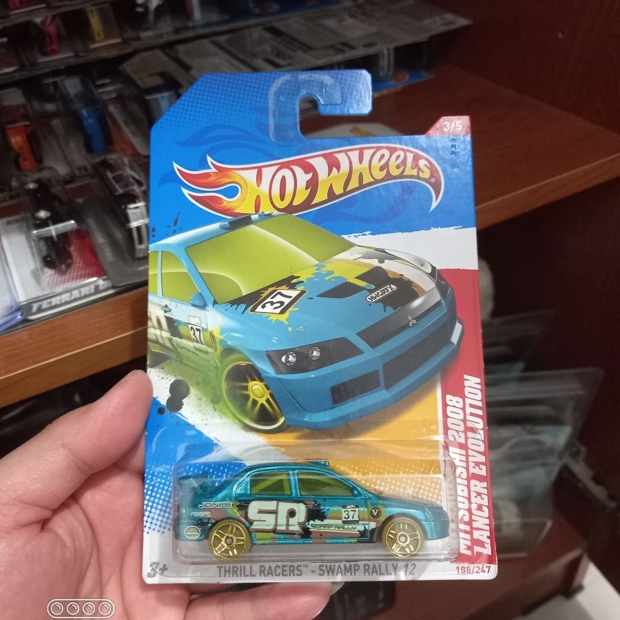 Hotwheels 2008 Mitsubishi Lancer Evolution Thrill Racers