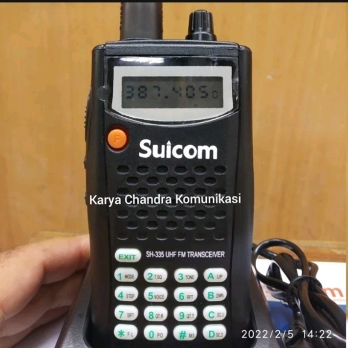 HT SUICOM SH-335 UHF 350-390 MHZ ORIGINAL
