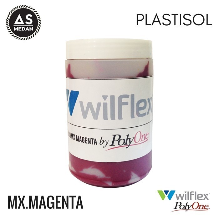

PLASTISOL WILFLEX POLYONE - MX MAGENTA 1KG