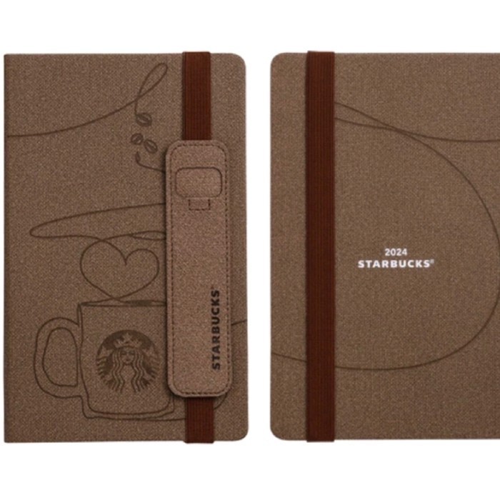 

STARBUCKS PLANNER 2024 Full English Origin PO November