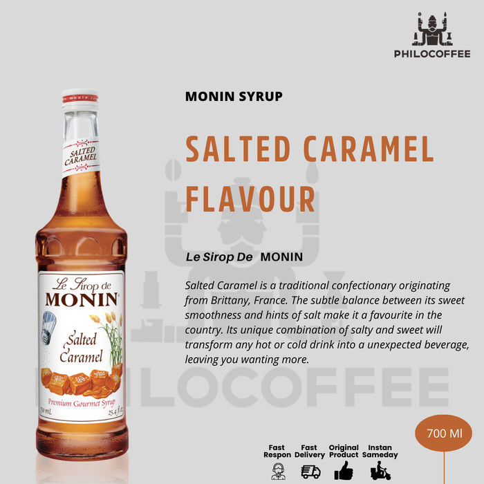 

Monin Syrup Ed Caramel 700Ml Sirup Ed Caramel (Khusus Gojek)