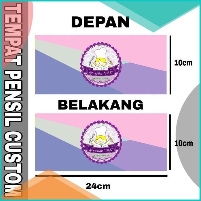 

tempat pensil pouch pencil case pouch karakter design custom 19F3B2024