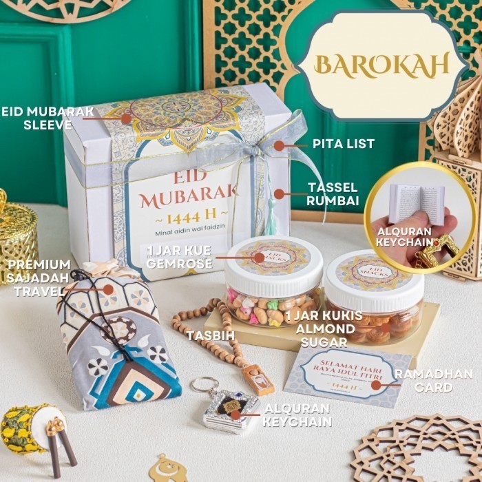 Lebaran Kue Idul Fitri Parcel Eid Strap Masker