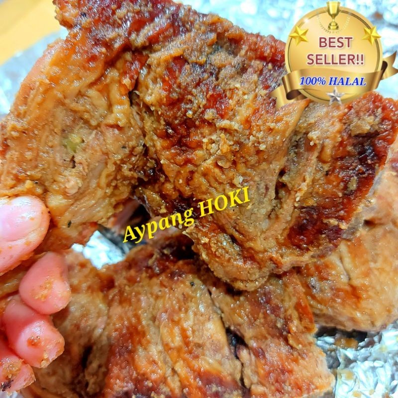 

Ayam Panggang HOKI Bumbu Rempah cocolan 2sambal hits Bangka per 3ekor