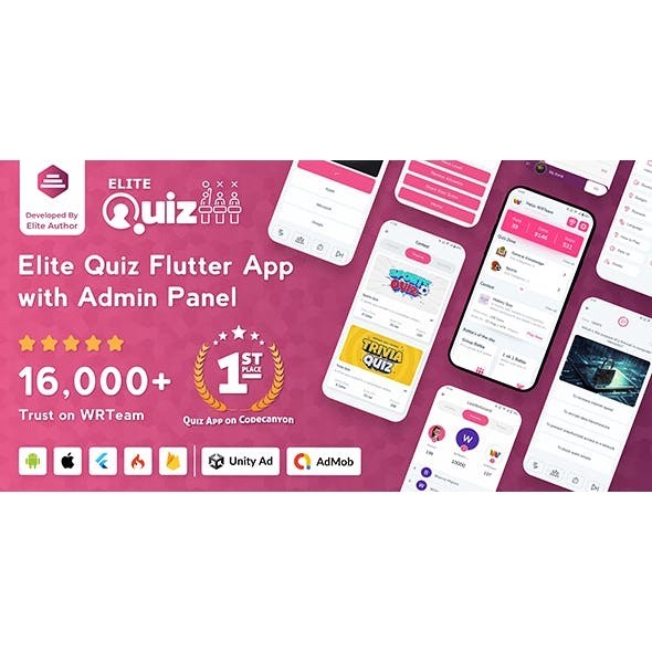 [MOBILE] Kuis elit-kuis Trivia | Kuis permainan seruling Panel Admin aplikasi penuh