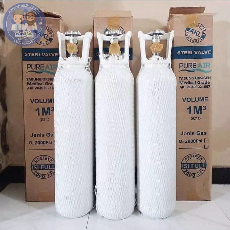 OKSIGEN 1 KUBIK ,1.5 KUBIK, 2 KUBIK, 6 KUBIK/OKSIGEN FULL ISI