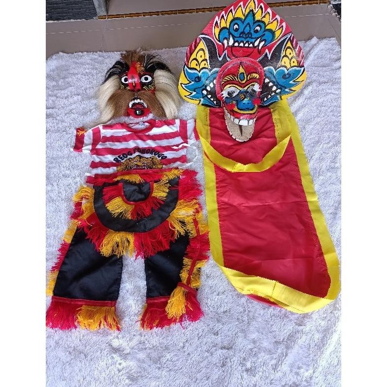 Uk-75 Barongan / Barongan Anak / Barongan Devil / Barongan Thek / Caplokan /Devil / Barongan Murah T