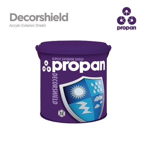 CAT TEMBOK EKSTERIOR PROPAN DECORSHIELD ACRYLIC EXTERIOR SHIELD DW-500