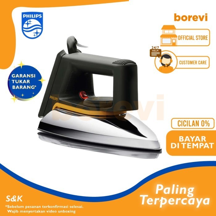 Philips Classic Hd1172 Setrika Listrik Dry Iron Made In Indonesia