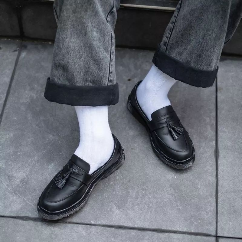 Promo Mega Sale 4.4 // UNION PRABU Sepatu Formal Pria Casual Kerja Kantor Kuliah Kondangan Formal
