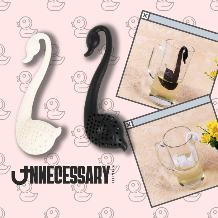 Saringan Teh Angsa | Tea Infuser Strainer Swan Lucu