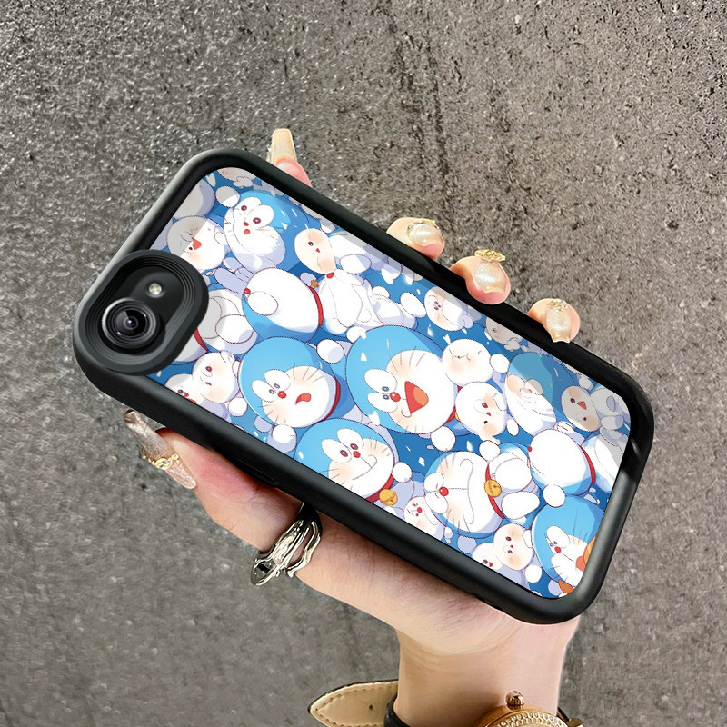 Casing Hp VIVO Y81 VIVO Y81i VIVO Y81s VIVO Y83 Case Softcase sarung lembut HP ponsel pola Doraemon 