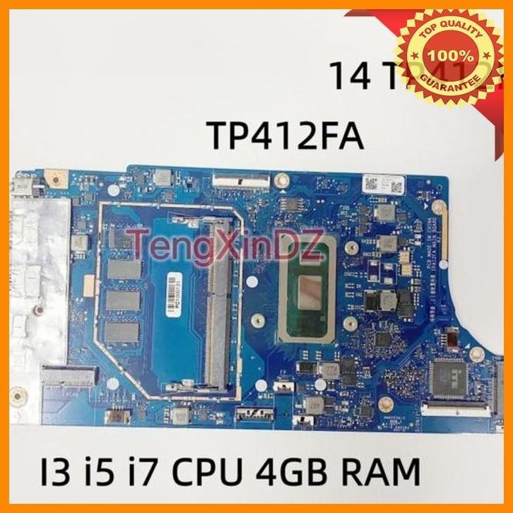 (BK ALIE) ASUS VIVOBOOK FLIP 14 TP412F LAPTOP MAINBOARD-TP412FA MESIN MOTHERBOARD