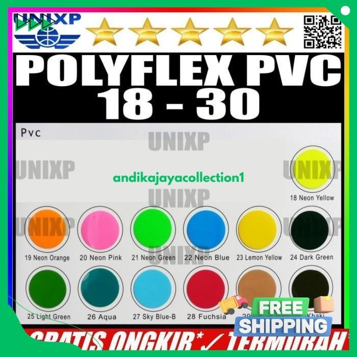 POLYFLEX PVC FLEX BAHAN SABLON POLYFLEX PVC POLIFLEX PVC 1 KUALITAS TERBAIK