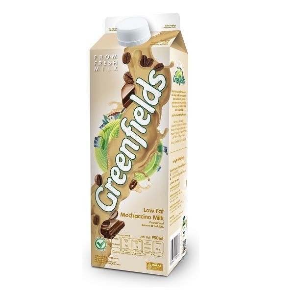 

GREENFIELDS LOW FAT MOCHACINO MILK 950 ML