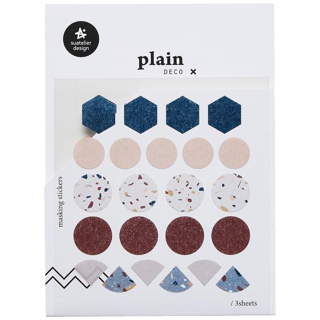 

SUATELIER Sticker No. 1637 plain.33