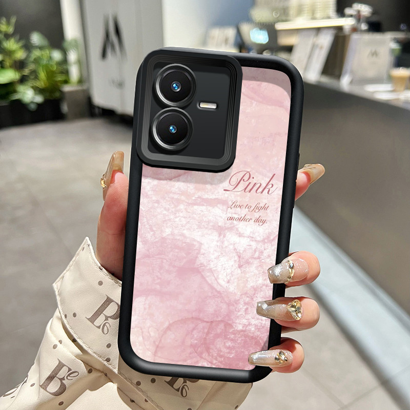 Casing Hp VIVO Y22 VIVO Y22s Case pelindung lensa kamera Kesing HP Pegangan anti selip perlindungan 